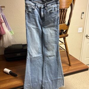 American Eagle Outfitters Light Blue Flare Jeans